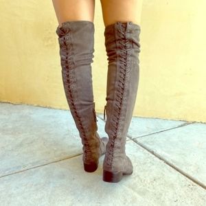 💋 Over the Knee suede boots